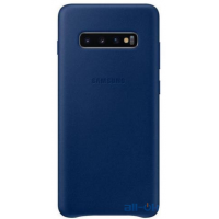 Чохол для смартфону Samsung G975 Galaxy S10+ Leather Cover Navy (EF-VG975LNEG)